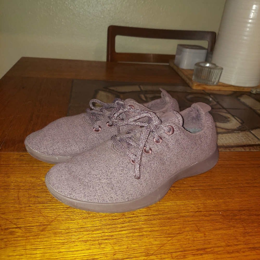 Purple Knit Sneakers Allbirds Mens 9 Wool Warm Outside Athletic